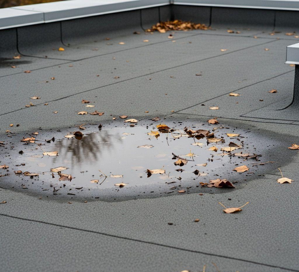 Daklekkage In Herfst Middelburg