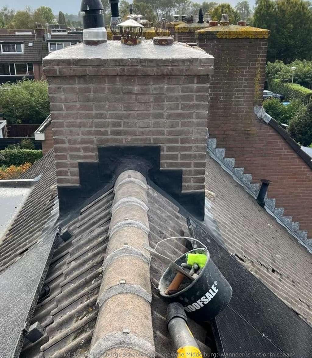 Schoorsteen Renovatie Middelburg 1